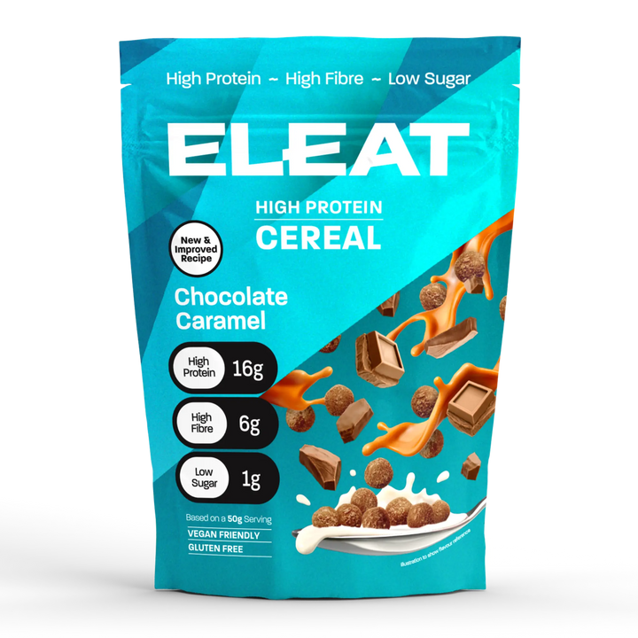 ELEAT Chocolate Caramel High protein Cereal