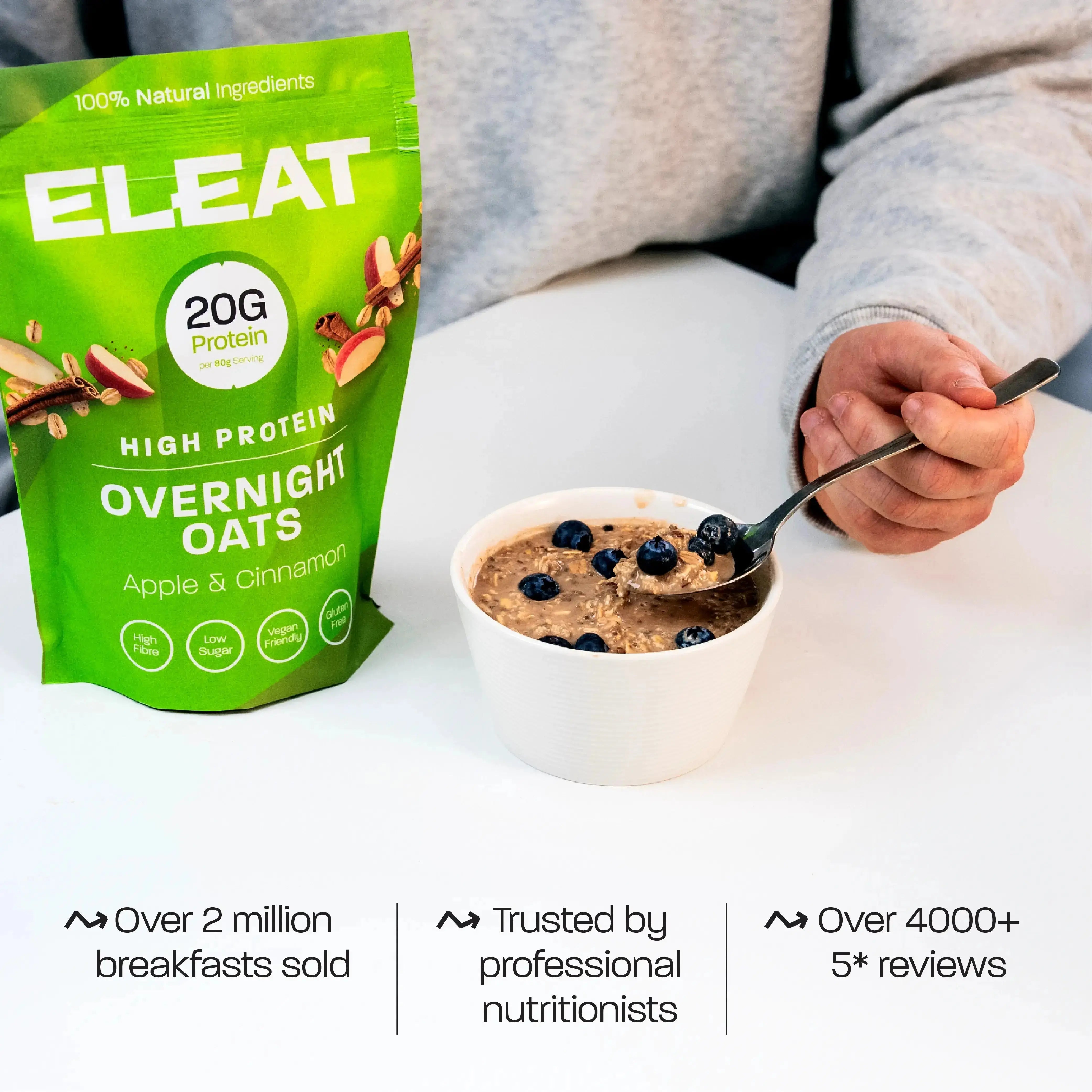 Delicious Protein Overnight Oats Variety Pack – ELEAT